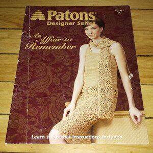 Beehive Patons Designer Series An Affair to Remember Patterns #500203 DD